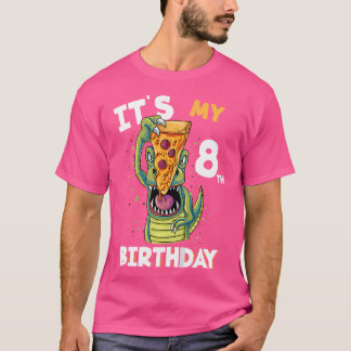 Kinder Es ist mein 8. Geburtstag 8 Jahre alter Din T-Shirt