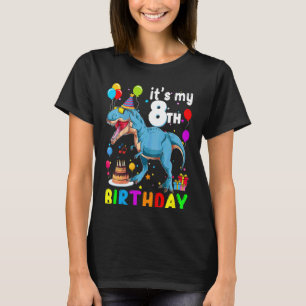Kinder Es ist mein 8. Geburtstags-Happy 8 Jahre Re T-Shirt
