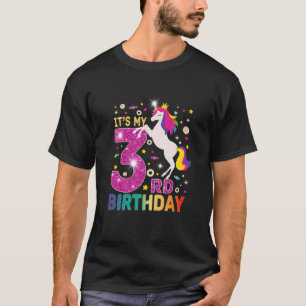 Kinder, es ist mein dritter 3. Geburtstag, drei 3  T-Shirt