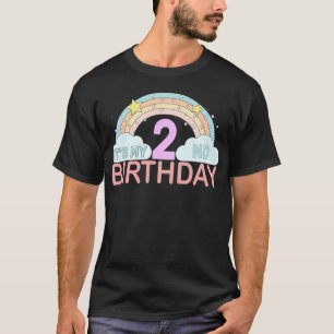 Kinder Es ist mein zweiter 2. Geburtstag 2 Jahre a T-Shirt