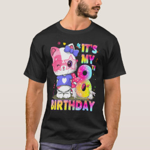 Kinder Es ist meine 8. Geburtstagsmädchen Teens 8 T-Shirt