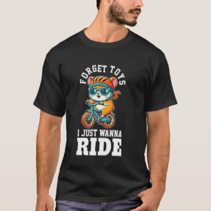 Kinder Fahrrad fahren Hamster Jungen T-Shirt