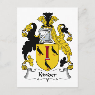 Kinder-Familienwappen Postkarte