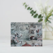 Kinder fangen Crawdads Postkarte (Stehend Vorderseite)