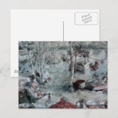 Kinder fangen Crawdads Postkarte (Vorne/Hinten)