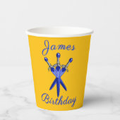 Kinder-Fantasy-Geburtstagsfeier Pappbecher (Vorderseite)