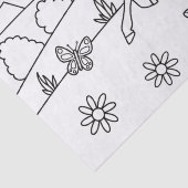 Kinder Farbe Me Einhorn Regenbogen Seidenpapier (Detail)