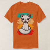 Kinder farbenfrohe arktische Futter T-Shirt (Design vorne)