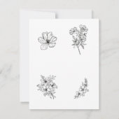 Kinder Farbseiten Digitales Download-Buch Einladung (Rückseite)