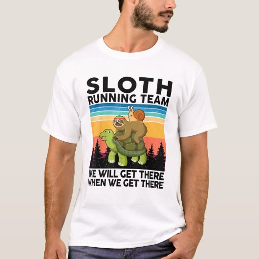 Kinder Faultier T-Shirt (Vorderseite)
