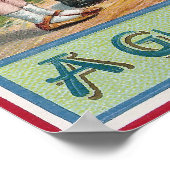 Kinder feiern die vierte poster (Ecke)