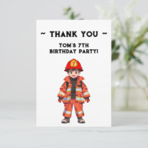 Kinder Feuerwehrmann Geburtstagspartei