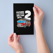 Kinder Feuerzug 2. Geburtstag 2 Kinderfeuer Flyer (Handgriff)