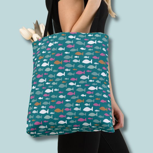 Kinder Fisch Muster Tasche