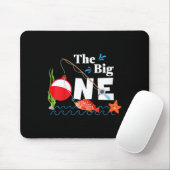 Kinder Fischen Der Große Eine Jahr 1. Erste Geburt Mousepad (Mit Mouse)