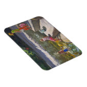 Kinder fischen Looe Cornwall 2014 Magnet (Rechte Seite)