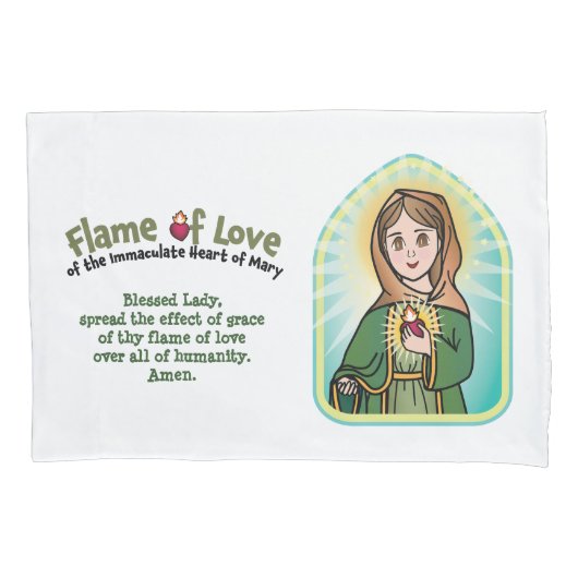 Kinder Flame of Love Kissenbezug (Vorderseite)