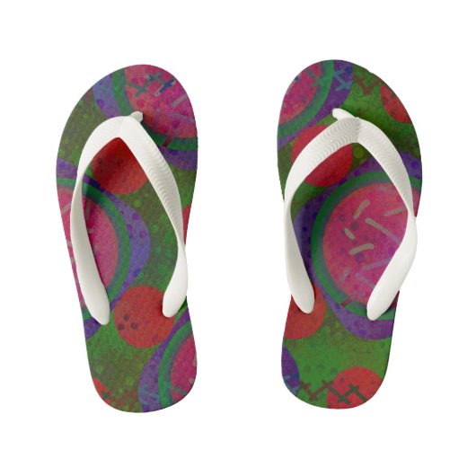Kinder Flip Flops Kinderbadesandalen (Fußbett)