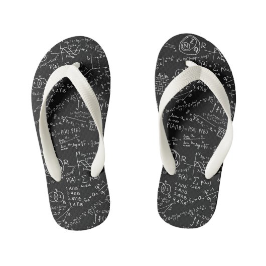 Kinder Flip Flops - Matte Formel Kinderbadesandalen (Fußbett)