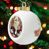 Kinder Foto dekorative Anzeige Family Foto Keramik Kugel-Ornament
