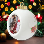 Kinder Foto oder Foto Keramik Kugel-Ornament<br><div class="desc">Kinder Foto oder Foto Keramik Ball Weihnachtsschmuck</div>