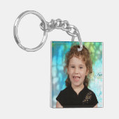 Kinder Foto Schlüsselanhänger Geschenk für Mama od (Vorderseite links)