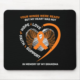 Kinder Frauen Erinnerung an meine Oma Leukämie Awa Mousepad