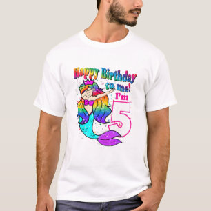 Kinder freuen sich auf den Geburtstag zu mir! Ich T-Shirt
