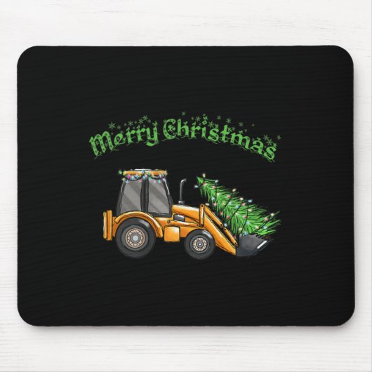 Kinder frohe Weihnachten (Frontlader) Mousepad (Vorne)