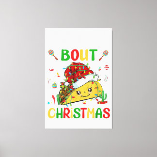 Kinder frohe Weihnachts Monster Truck Kleinkind Bo Leinwanddruck