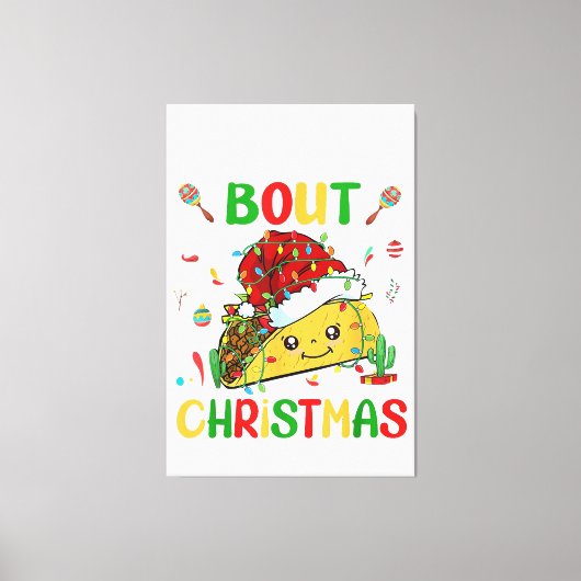 Kinder frohe Weihnachts Monster Truck Kleinkind Bo Leinwanddruck (Vorderseite)