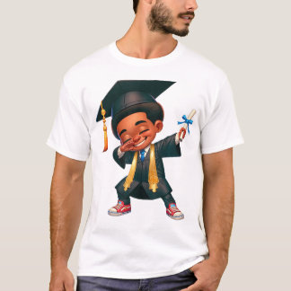 Kinder Funny Boys Grad gibt Dabbing Abschluss Club T-Shirt