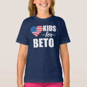 Kinder für Beto O'Rourke Texas Kinder T-Shirt (Vorderseite)