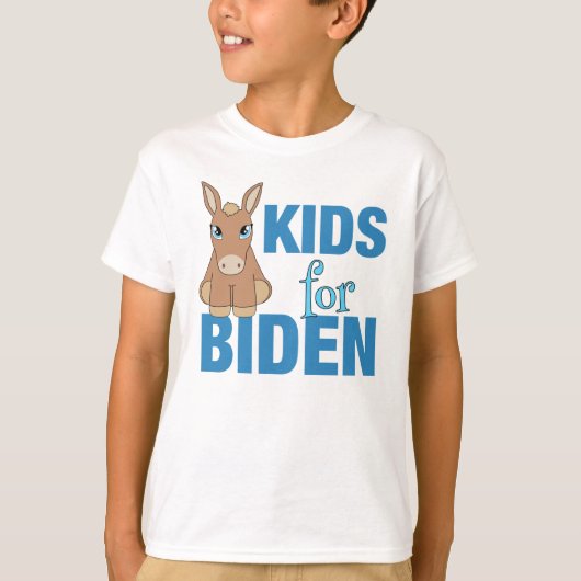 Kinder für Biden T-Shirt (Vorderseite)