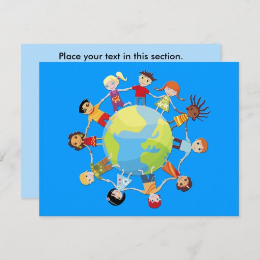 Kinder für den Weltfrieden (Vorne/Hinten)