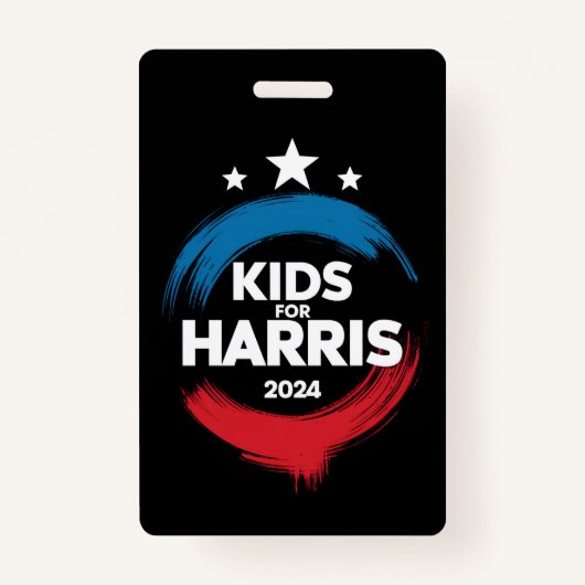 Kinder für Harris Präsident Kids Liebe Kamala Harr Ausweis (Vorderseite)