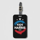 Kinder für Harris Präsident Kids Liebe Kamala Harr Gepäckanhänger (Vorderseite Vertikal)