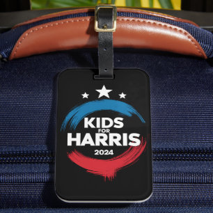 Kinder für Harris Präsident Kinder lieben Kamala H Gepäckanhänger
