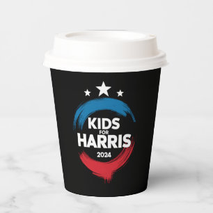 Kinder für Harris Präsident Kinder lieben Kamala H Pappbecher
