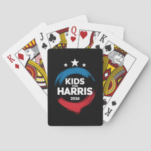 Kinder Für Harris Präsident Kinder Lieben Kamala H Spielkarten