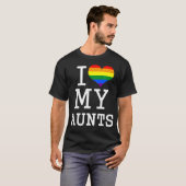 Kinder für meine Gay Aunties Baby Kleidung I Liebe T-Shirt (Vorne ganz)