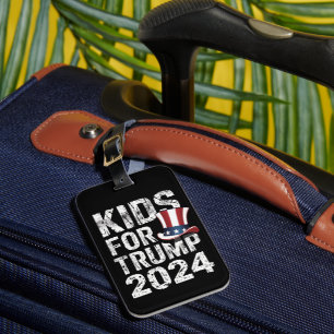 Kinder für Trump USA-Wahl 2024 Gepäckanhänger