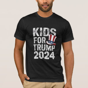 Kinder für Trump USA-Wahl 2024 T-Shirt