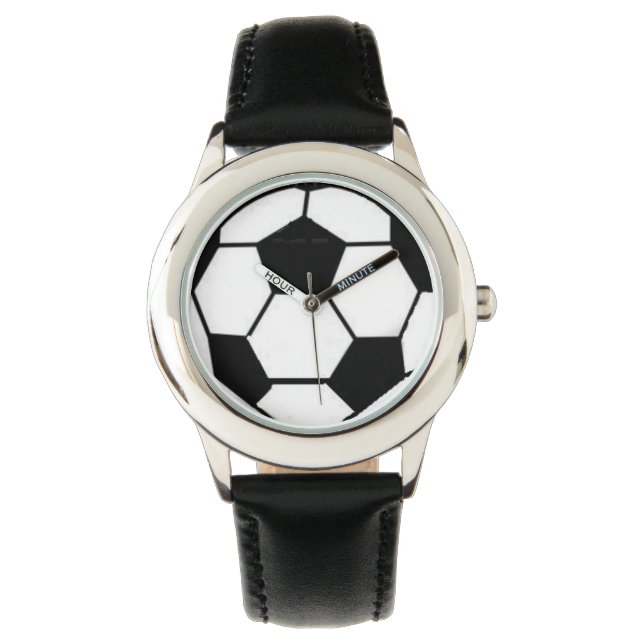 Kinder Fußball Ball Watch Armbanduhr (Vorderseite)
