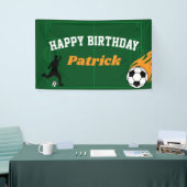 Kinder Fußball Geburtstagsparty Banner (Messeveranstaltung)