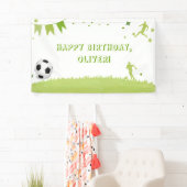 Kinder Fußball Party Banner Grüner Sport (Insitu)