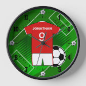 Kinder-Fußball-Schlafzimmerkollektion 1 Uhr (Vorderseite)