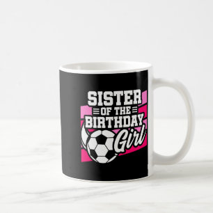 Kinder Fußballparty Schwester des Geburtstagskinde Kaffeetasse