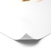Kinder füttern die Vögel Poster (Ecke)