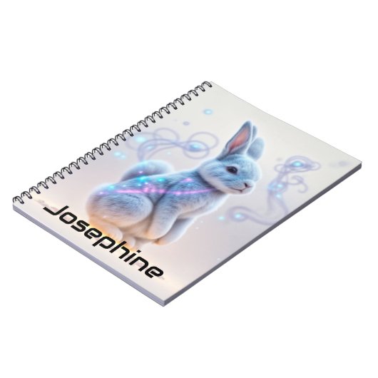 Kinder Galaxy Blue Tinted Bunny Notizblock (Linke Seite)